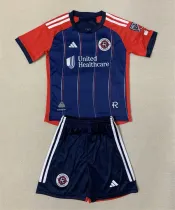 24-25 New England Revolution Home Kids Soccer Jersey