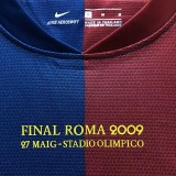 2008-2009 BAR UCL Version Home Retro Soccer Jersey(UCL版有决赛字)