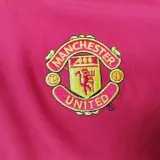 2002-2004 Man Utd Home Long Sleeve Retro Soccer Jersey
