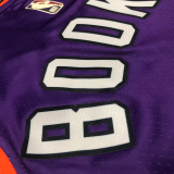 22-23 SUNS BOOKER #1 Purple Top Quality Hot Pressing NBA Jersey (Retro Logo)