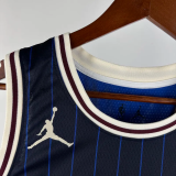23-24 ALL-STAR BRUNSON #11 Blue Top Quality Hot Pressing NBA Jersey