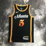 22-23 HAWKS MURRAY #5 Black City Edition Top Quality Hot Pressing NBA Jersey