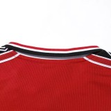 1998-1999 Man Utd Home Long Sleeve Retro Soccer Jersey