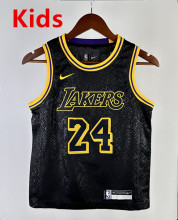 2024 LAKERS BRYANT #24Top Quality Hot Pressing Kids NBA Jersey