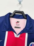 1998 PSG Paris Home Upper Cyan Retro Soccer Jersey