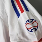 2006 France Away White Retro Soccer Jersey Item