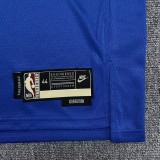 Warriors WIGGINS #22 Blue 75th Anniversary Retro NBA Jersey