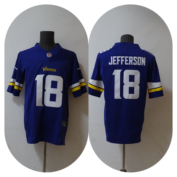 2023 NFL Minnesota Vikings New Pattern Jersey