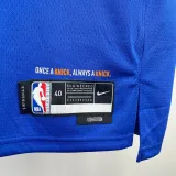 22-23 KNICKS ANTHONY #7 Blue Top Quality Hot Pressing NBA Jersey
