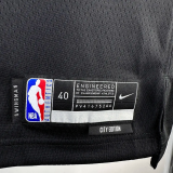 23-24 Pelicans MILLIAMSON #1 Black City Edition Top Quality Hot Pressing NBA Jersey