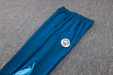 23-24 Man City High Quality Half Pull Tracksuit