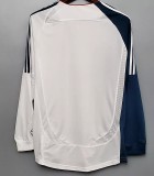 2006-2007 LIV Away White Long Sleeve Retro Soccer Jersey