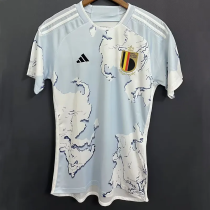 2023 Belgium Grey Blue Fans Soccer Jersey 2023 Belgium Grey Blue Fans Soccer Jersey