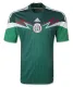 2014 Mexico Home Retro Soccer Jersey