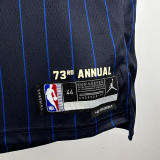 23-24 ALL-STAR BRUNSON #11 Blue Top Quality Hot Pressing NBA Jersey