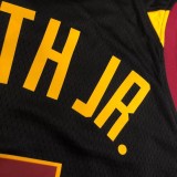 CLEVELAND SMITH JR. # 5 Black Top Quality Hot Pressing NBA Jersey