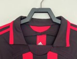2006-2007 ACM Home Long sleeves Retro Soccer Jersey