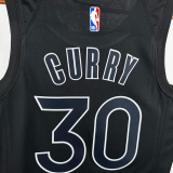 WARRIORS CURRY #30 Black Glory Edition Top Quality Hot Pressing NBA Jersey