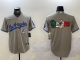 2024 MLB Los Angeles Dodgers New Pattern Jersey