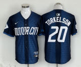 2024 MLB Detroit Tigers New Pattern Jersey