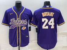 2024 MLB Los Angeles Lakers New Pattern Jersey