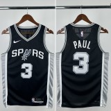 24-25 SA Spurs  Top Quality Hot Pressing NBA Jersey