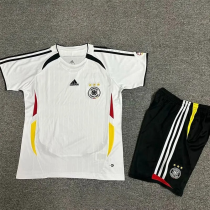 2006 Germany Home Kids Retro Soccer Jersey