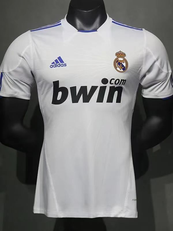 2010-2011 RMA Home Player Version Retro Soccer Jersey 球员