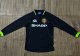 1998-1999 Man Utd Third UCL Edition Long Sleeve Retro Soccer Jersey