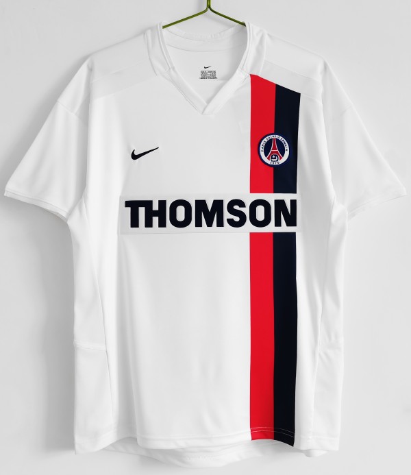 2002-2003 PSG Paris Away Retro Soccer Jersey