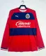 2019-2020 Chivas Away Long Sleeve Retro Soccer Jersey