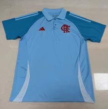 25-26 Flamengo Blue Polo Short Sleeve