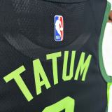 24-25 CELTICS TATUM #0 Black City Edition Top Quality Hot Pressing NBA Jersey