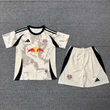 25-26 New York Red Bulls Away Kids Soccer Jersey