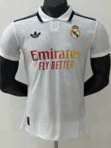 25-26 RMA White Casual Edition Player Version Training Shirts