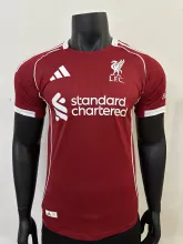 25-26 LIV Home Player Version Soccer Jersey