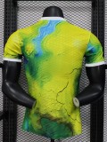 25-26 RMA Yellow Green Special Edition Player Version Soccer Jersey