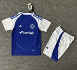 25-26 Cruzeiro Home Kids Soccer Jersey