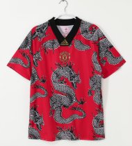 2019-2020 Man Utd Red Special Edition Retro Soccer Jersey