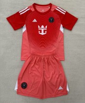 25-26 Inter Miami GoalKeeper Kids Soccer Jersey