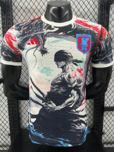 25-26 Japan Grey Red Special Edition Player Version Soccer Jersey