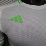 25-26 Algeria White Player Version Training shirts (绿标)