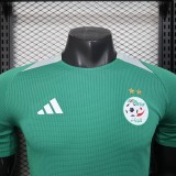 25-26 Algeria Green Player Version Training shirts