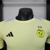 25-26 Algeria Yellow Player Version Training shirts (黄标)
