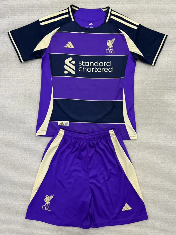 25-26 LIV Purple Concept Edition Kids Soccer Jersey