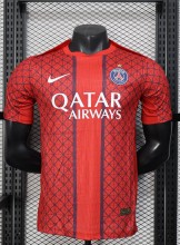 25-26 PSG Red Special Edition Player Version Training shirts