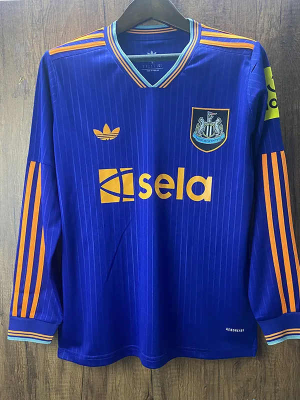 25-26 Newcastle Third Long Sleeve Fans Soccer Jersey (长袖)