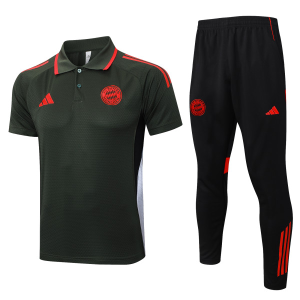 25-26 Bayern High Quality Polo Tracksuit