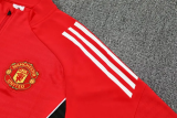 25-26 Man Utd High Quality Half Pull Tracksuit