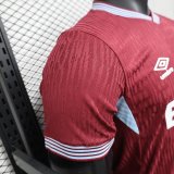 25-26 West Ham Home Player Version Soccer Jersey